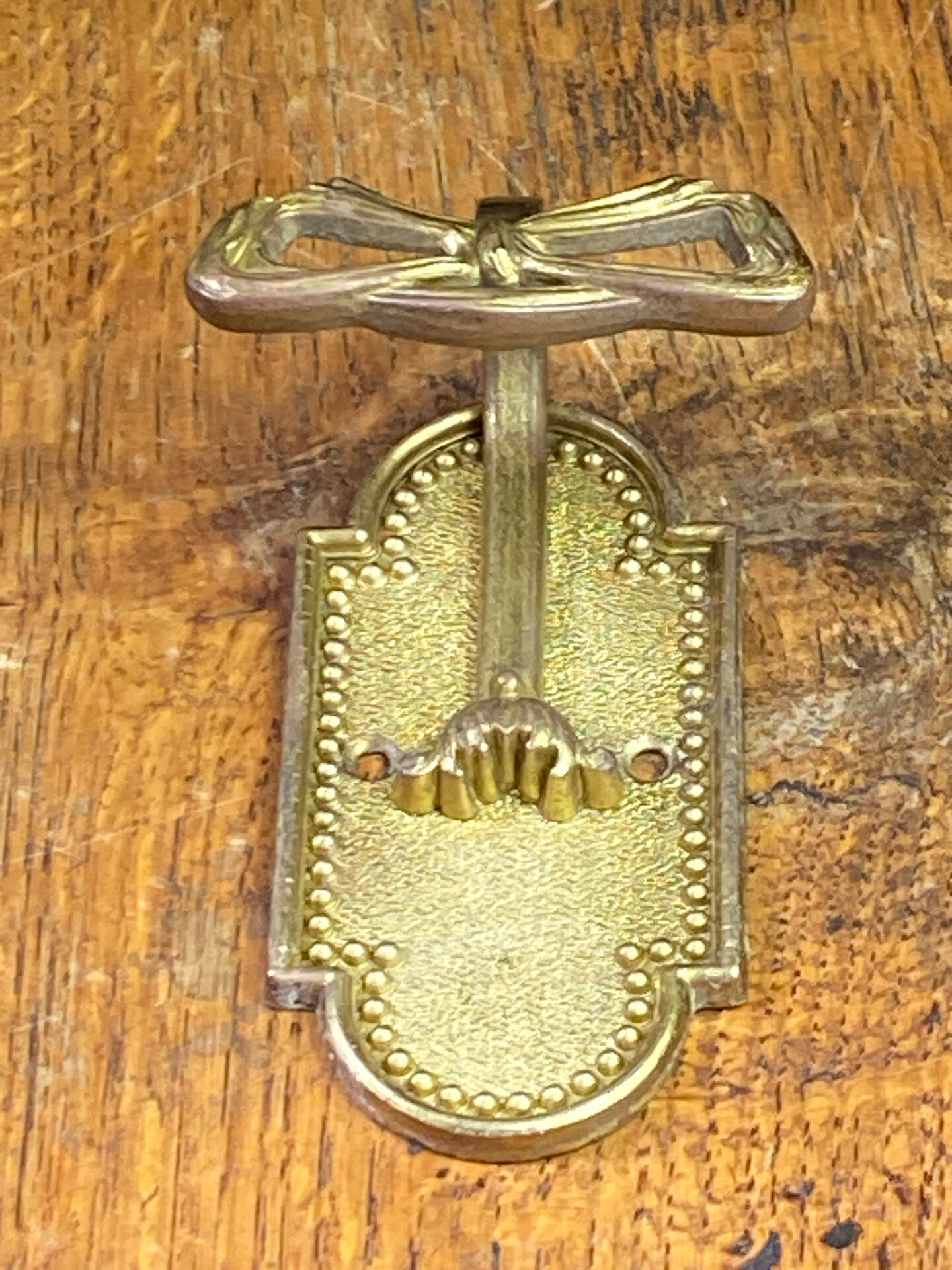 Brass hook