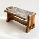 Art Deco marble coffee table