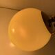 Pair vintage 1950 wall lamps bedside lamps gold - 21 cm
