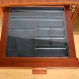 ORDO Mahogany Executive Desk – 1960