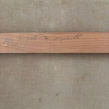 The foot of white poppies, signed Maurice Bouillot 1972