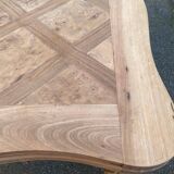 Louis XV extendable dining table, renovated, walnut, 250cm, 18th century.