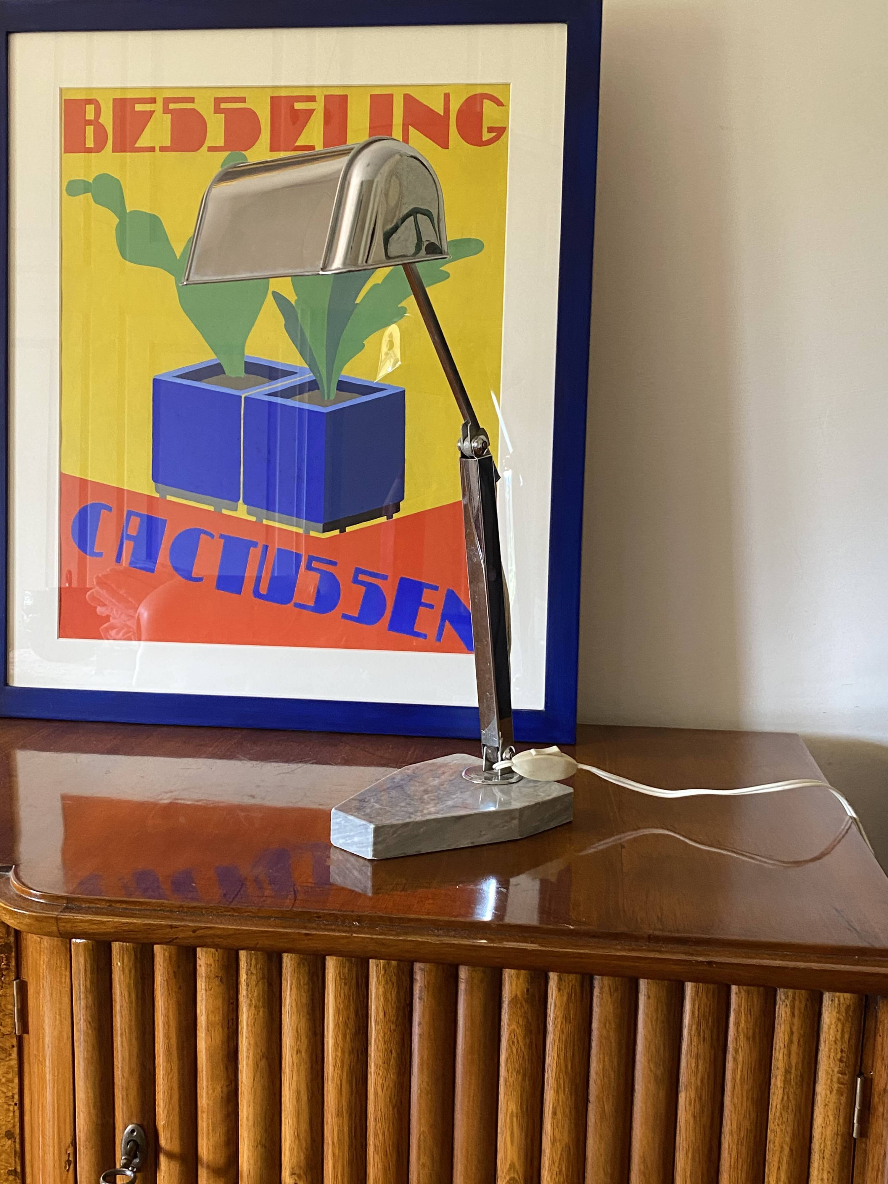 Art Déco desk Lamp, Fare France, circa 1930