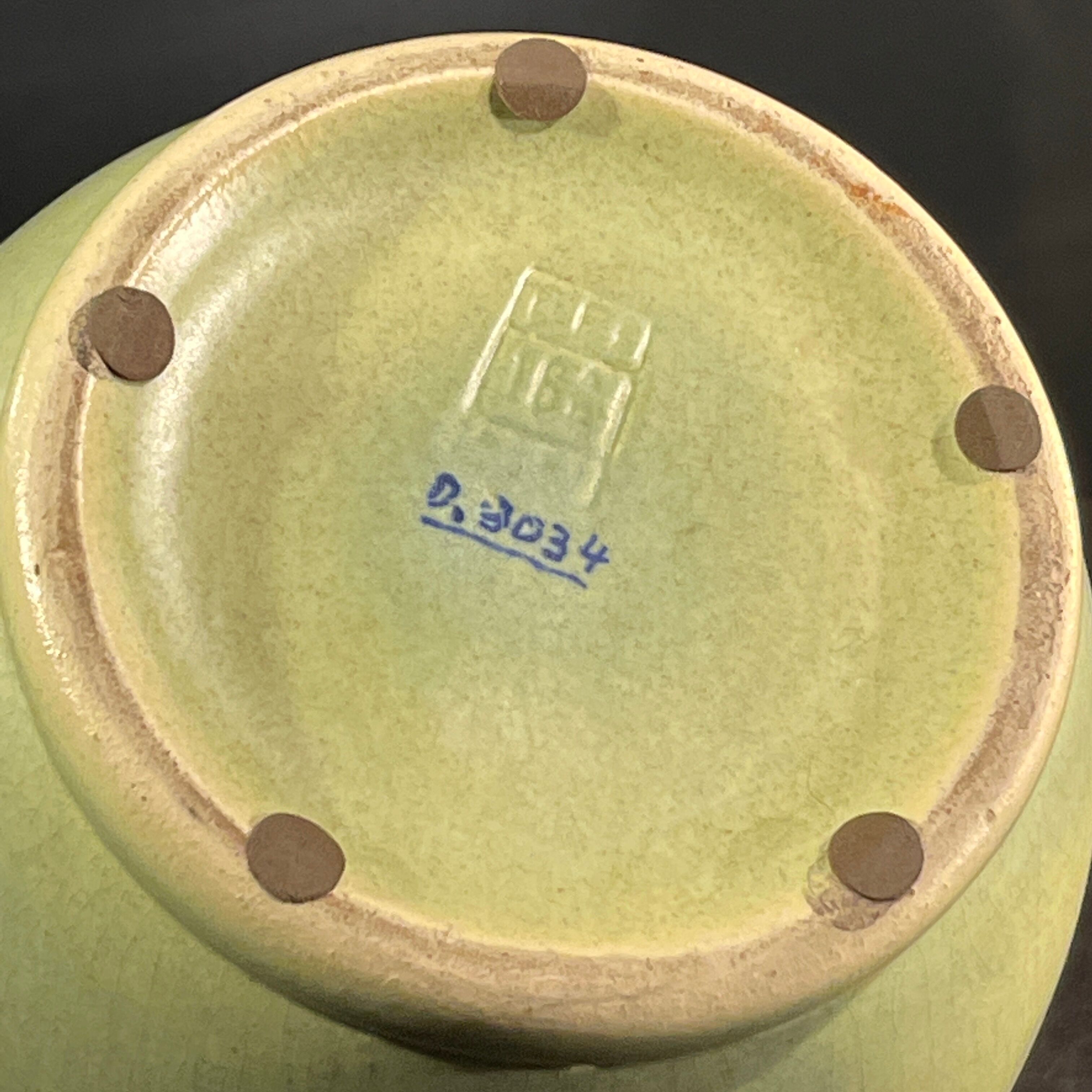 Sandstone vase by Ernest D'Hossche for Boch Frères Kéramis, BFK Studio d'Art, D3034