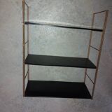 Vintage string metal shelves