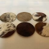 Six cow coasters