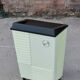 Vintage plastic laundry basket, France 1950s