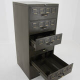 1930s multi drawer card filing cabinet by august blodner