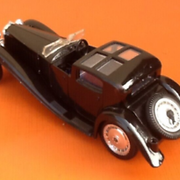 Bugatti Royale Coupé de Ville miniature car (1928) Scale: 1/43 Solido