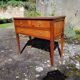 Cherrywood console chest of drawers with 3 drawers