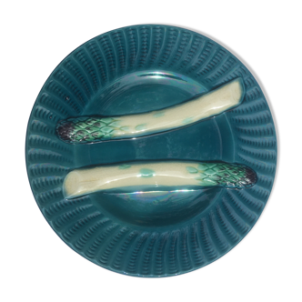 6 asparagus plates in dabbling