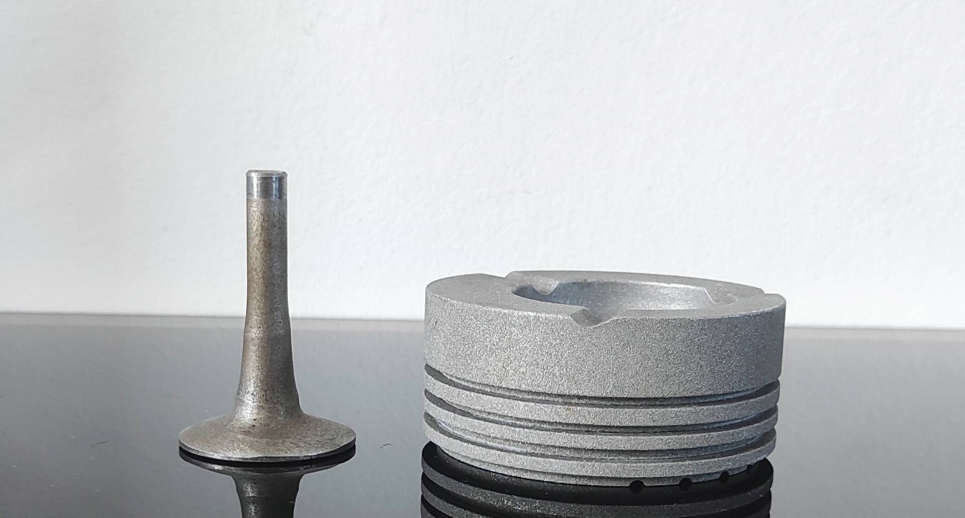 Vintage industrial ashtray