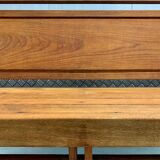 Banquette en bois vintage