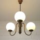 Vintage Pendant Light from 1970's Mid Century Rustic Hanging Lamp Copper