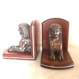 Art deco sphinx bookends