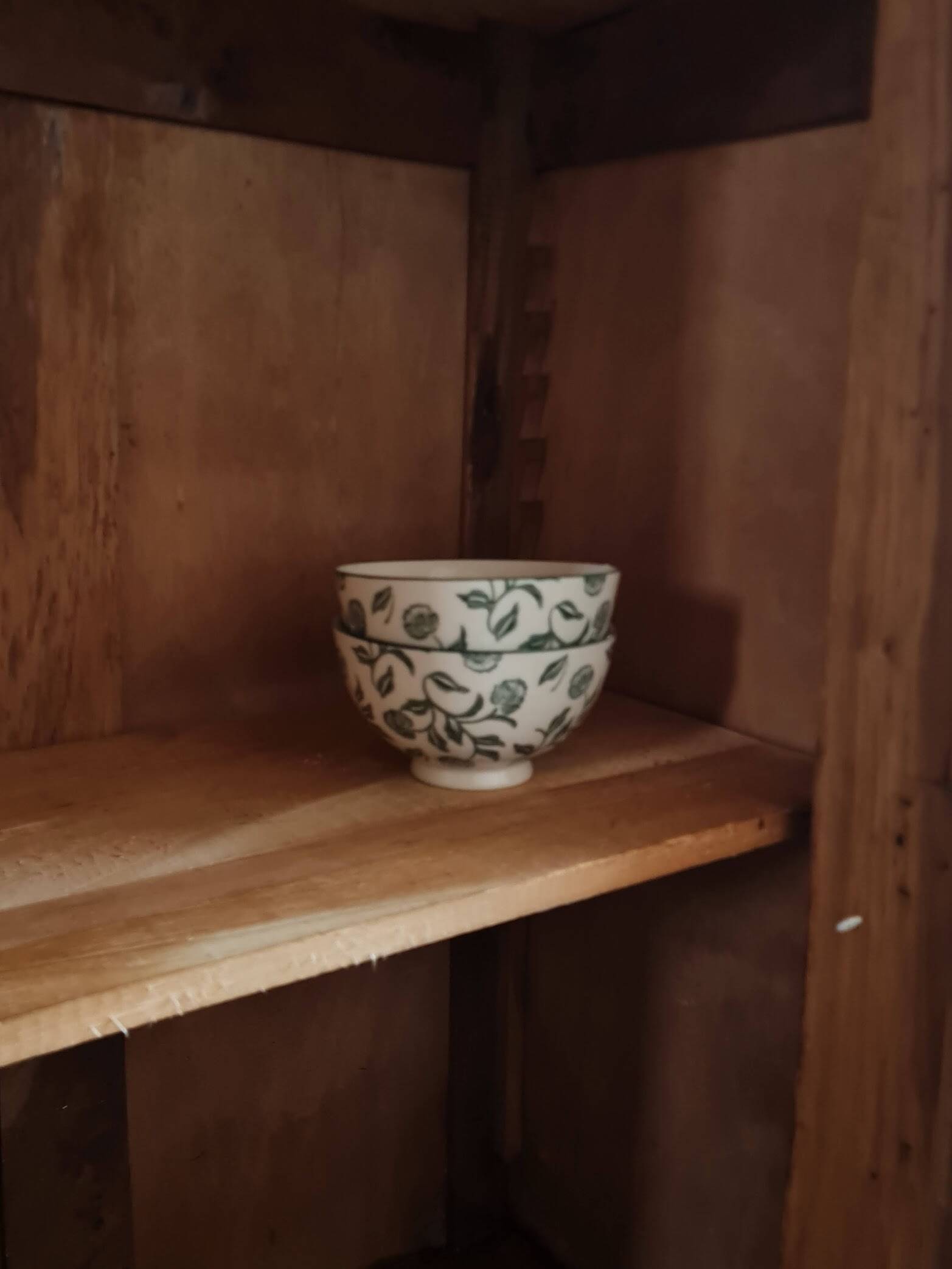 Glass-fronted Parisian wardrobe