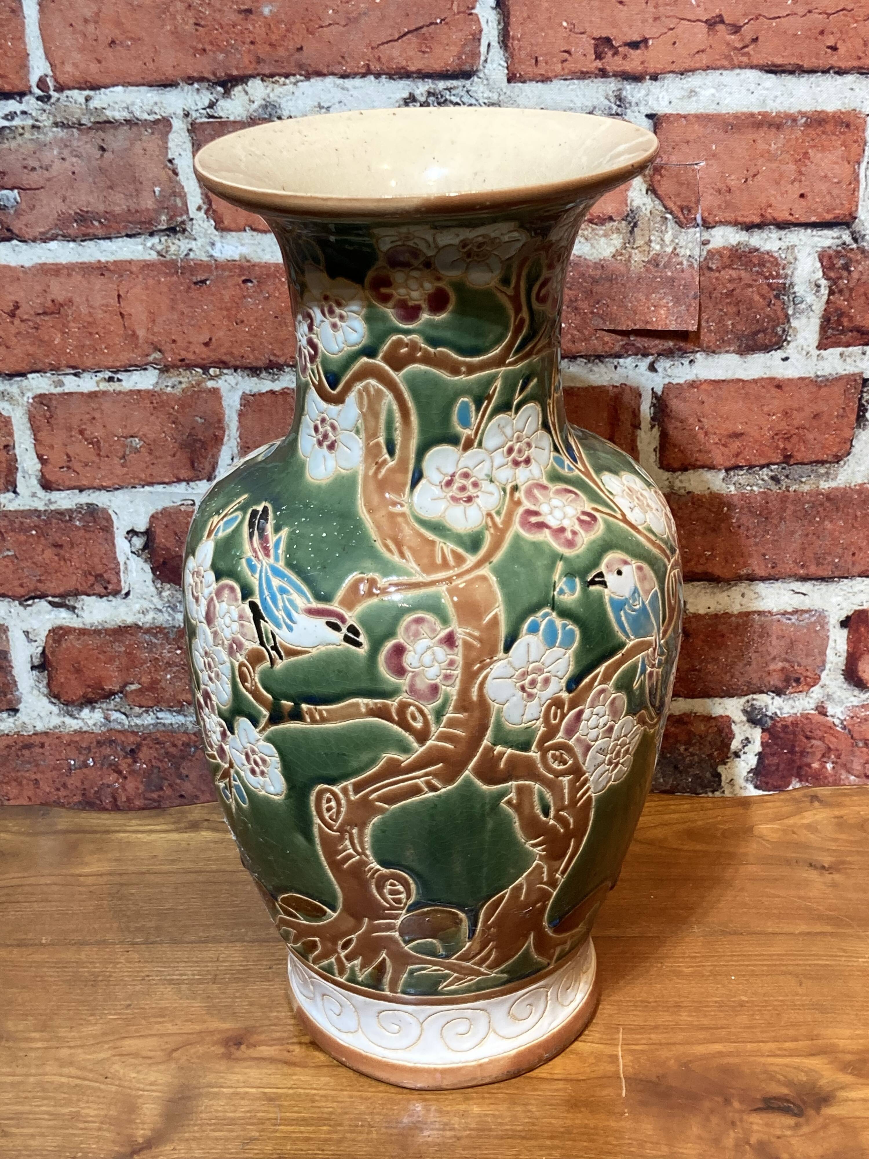 Asian ceramic vase