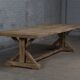 Cross Farm Table – Old Oak 300 cm