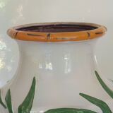 large bamboo vase signed Cartens Germany 1960