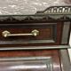 Secretary - Bonheur du Jour with pearly Louis XVI style system