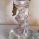 2 pieds de lampe en cristal de Lorraine