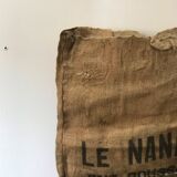 Authentic and old burlap bag 8 the nanan