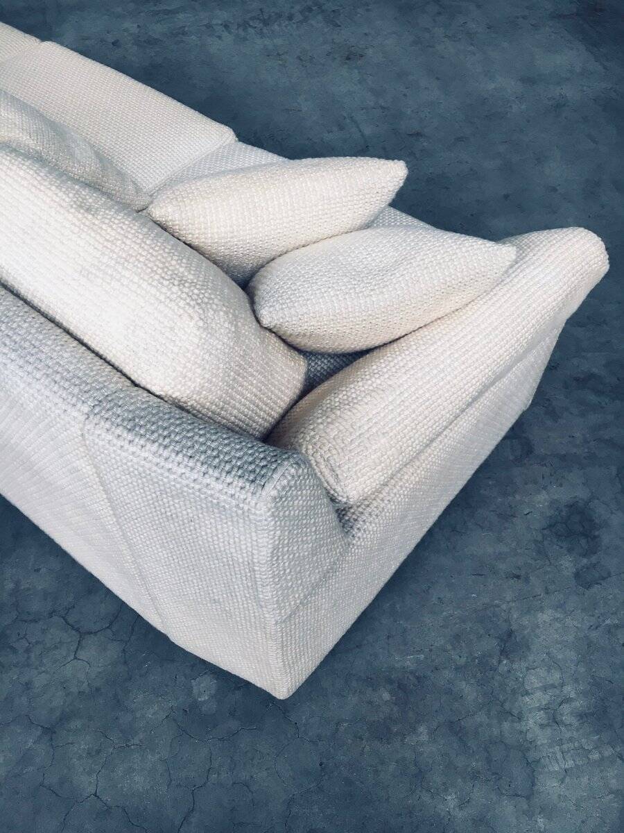 Mid-Century Modern Design Boucle Wool 3-Seater Sofa, 1960s