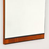 Scandinavian teak mirror 1960