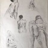 Drawing Composition Living Model