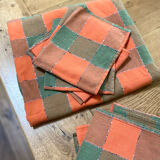 Ensemble de linge de table en coton, 1970