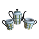 Théière sucrier et pot à lait porcelaine de Limoges