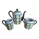 Théière sucrier et pot à lait porcelaine de Limoges