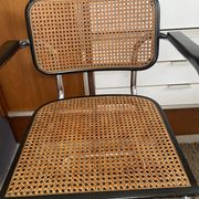 Set of 4 chairs B32 and 2 armchairs B64 Cesca by Marcel Breuer Italian Edition 1980