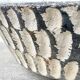 Mid century planter plant pot for the garden
