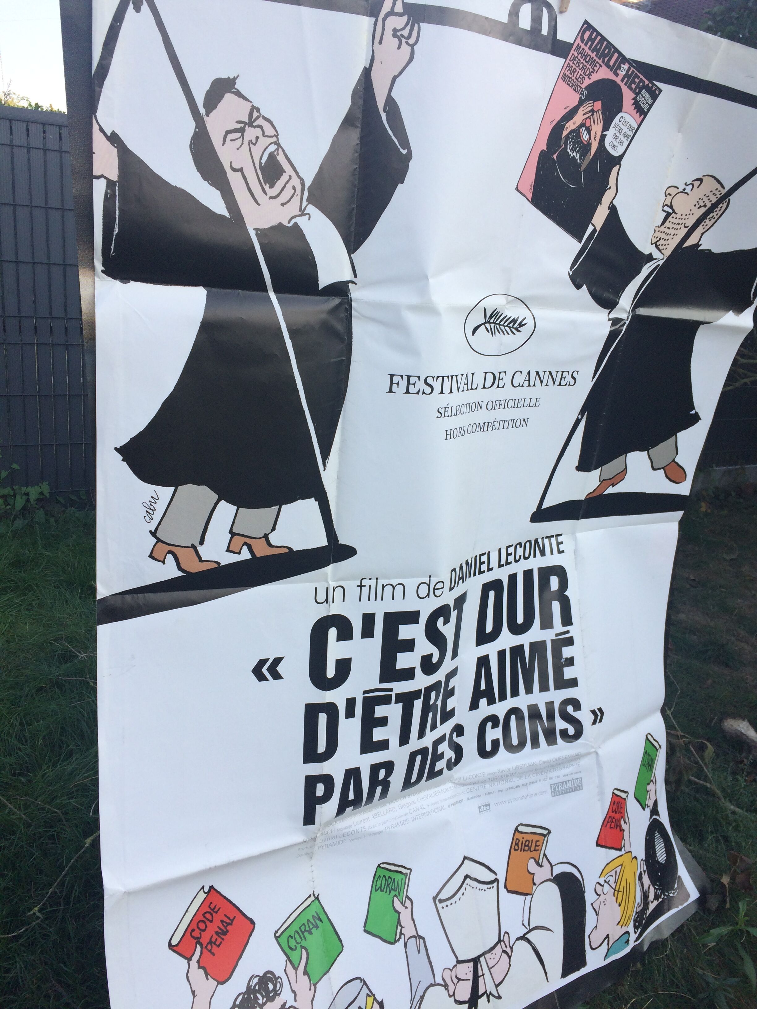 Cinema poster "it's hard to be loved by jerks"