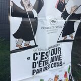 Cinema poster "it's hard to be loved by jerks"