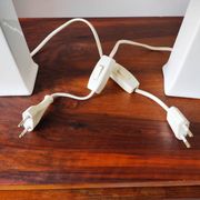 Danish pair of lamps, 1980