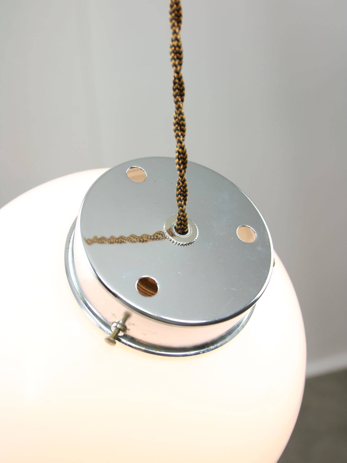 Mid-Century Murano Glass Pendant from Mazzega, 60s