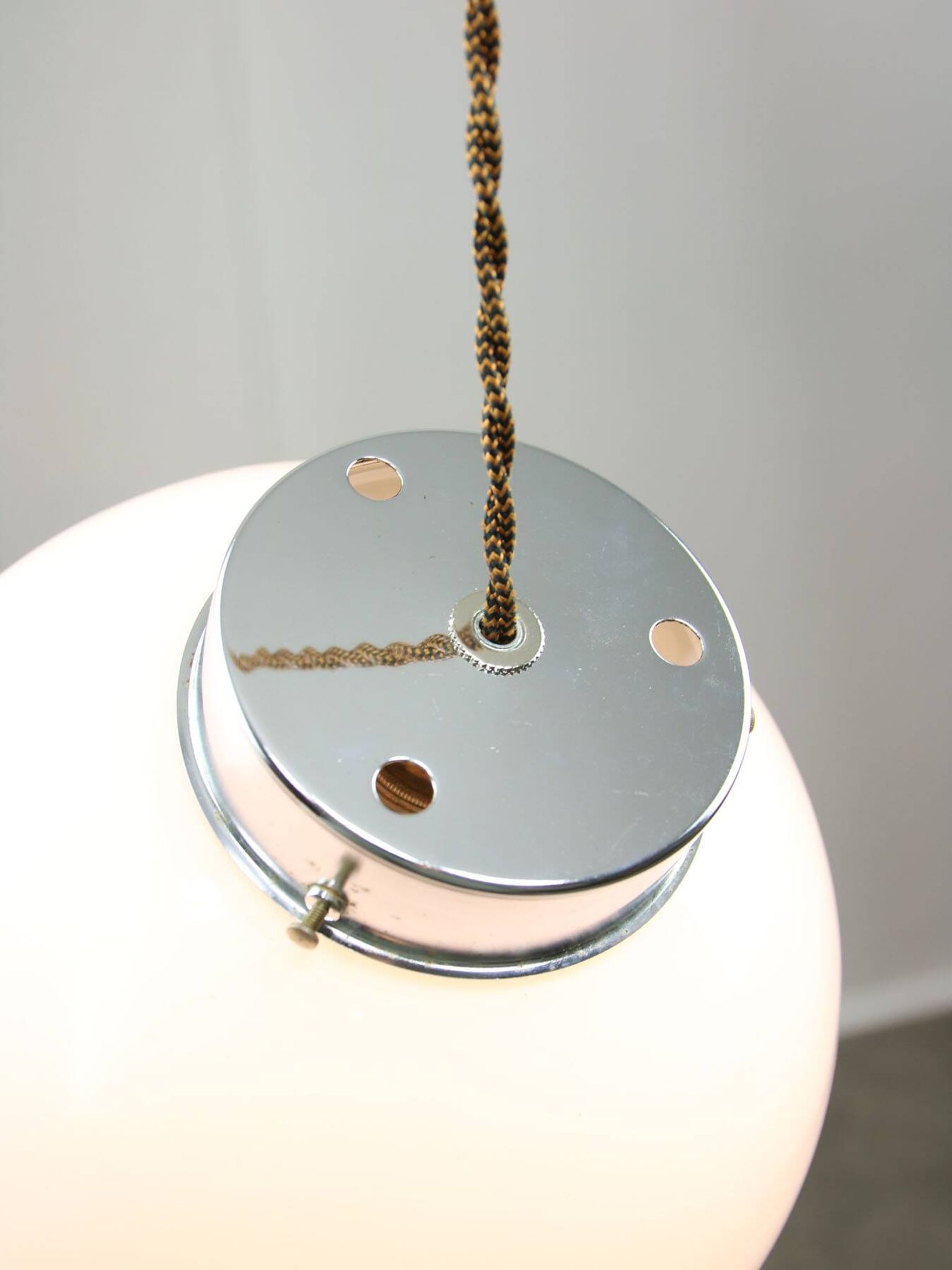 Mid-Century Murano Glass Pendant from Mazzega, 60s