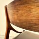 4 chaises H Vestevig Eriksen, Møbelfabrik. Danemark 1960