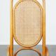 Set of 2 light brown bentwood Thonet style chairs model "Long John"