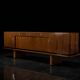 Vintage Rare Large French Art Deco Walnut Sideboard, 1920s