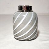 Encendedor de mesa "Tommaso Barbi" de cristal. Italia, 1970s.