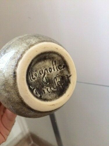 Ceramic vase The vintage Dieulefit caves 1960