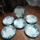 6 old Marie Louise Moulin des loups plates