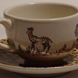 6 Cups and saucers Tanganyka Genevieve Lethu