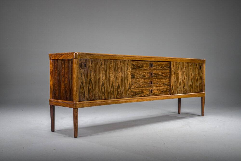 Hw Klein for Bramin palisander rosewood sideboard, 1960s - excellent original