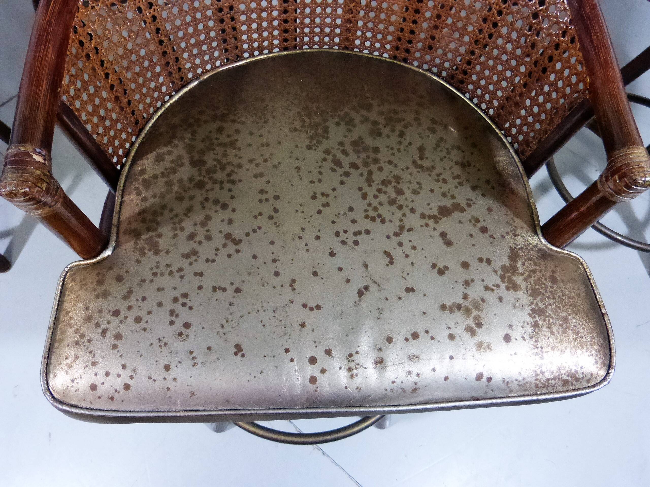 Elinor McGuire bar stools Hans Kaufeld 1960s