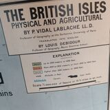 Map Vidal Lablache "the British Isles"