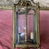 Pendant lamp 2 brass candles